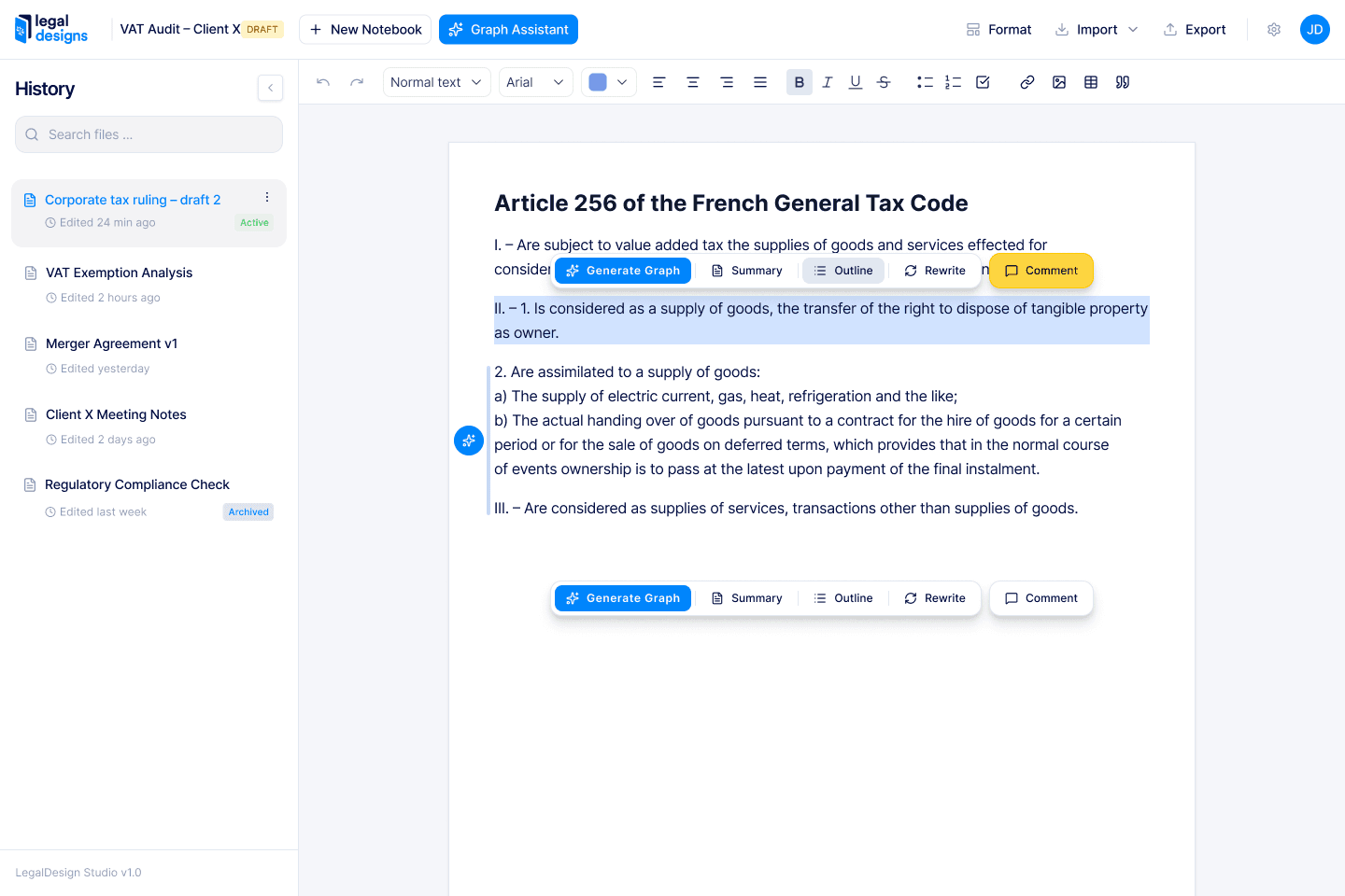 screenshot legaldesign