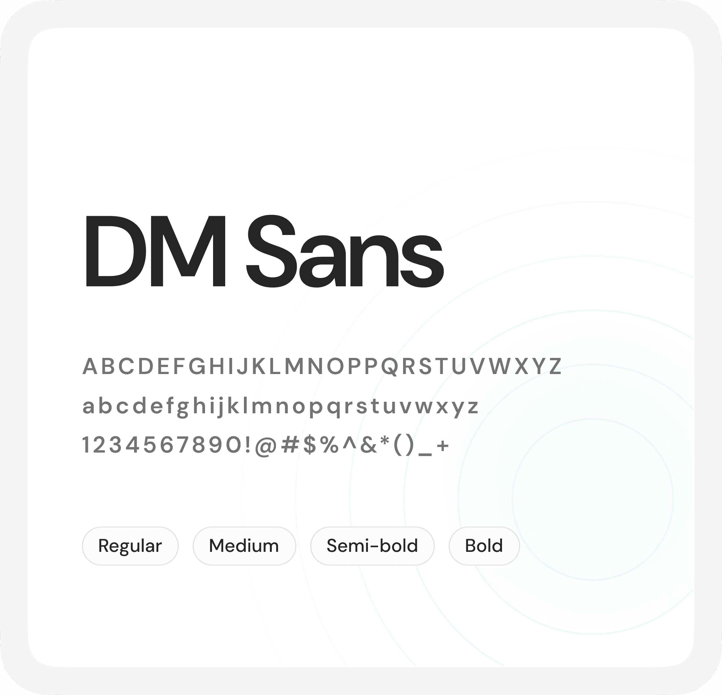 Font style which was used in Drug Detail new design