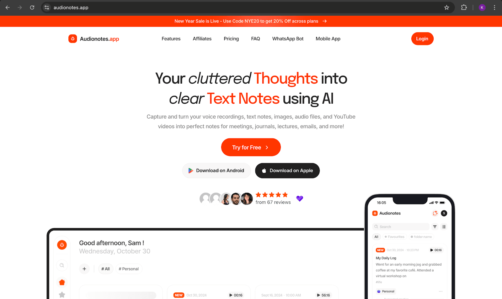 Audionotes