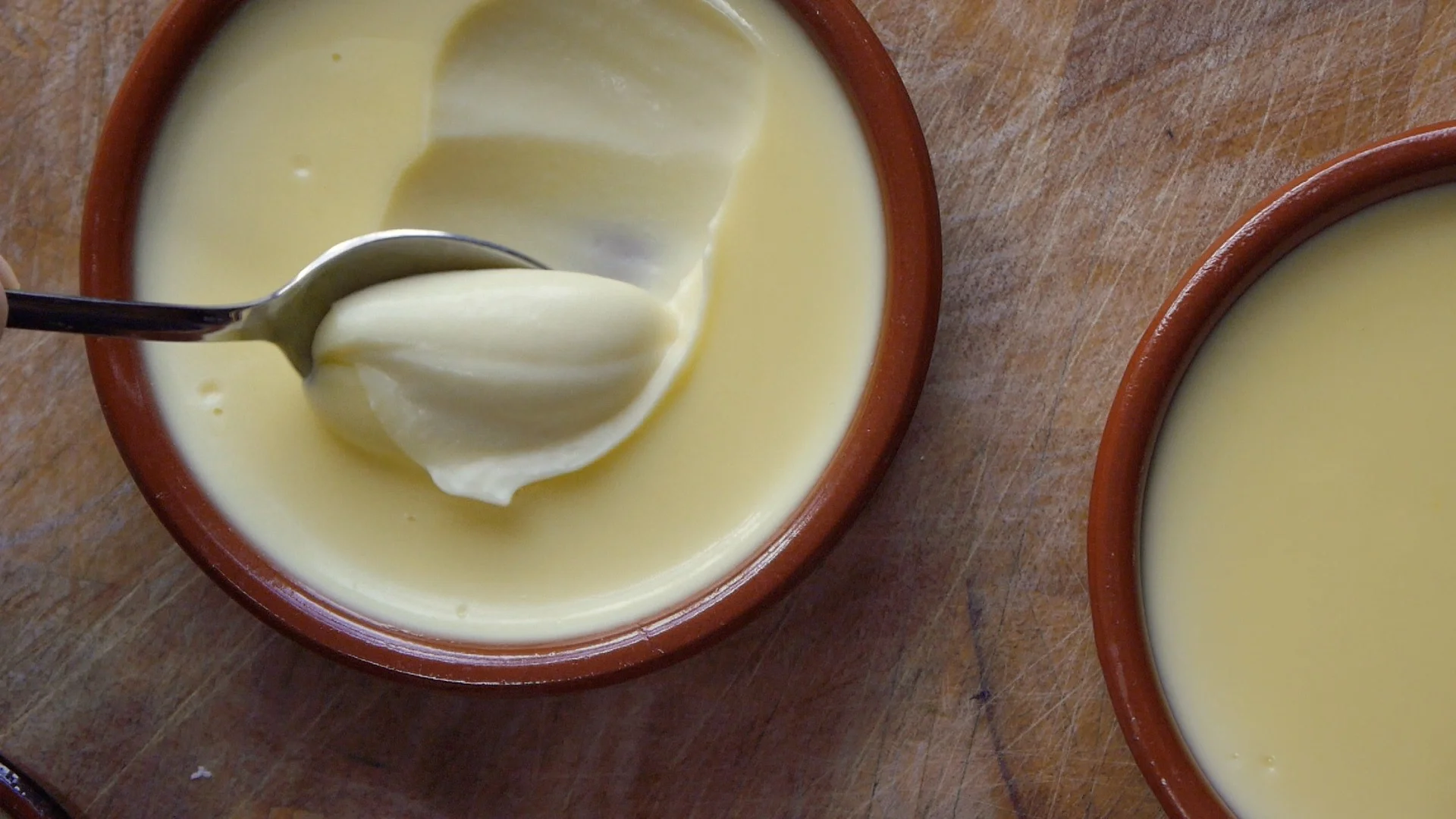 Lemon Posset in a bowl