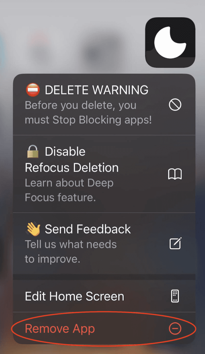 How To Safely Delete Refocus? image 4