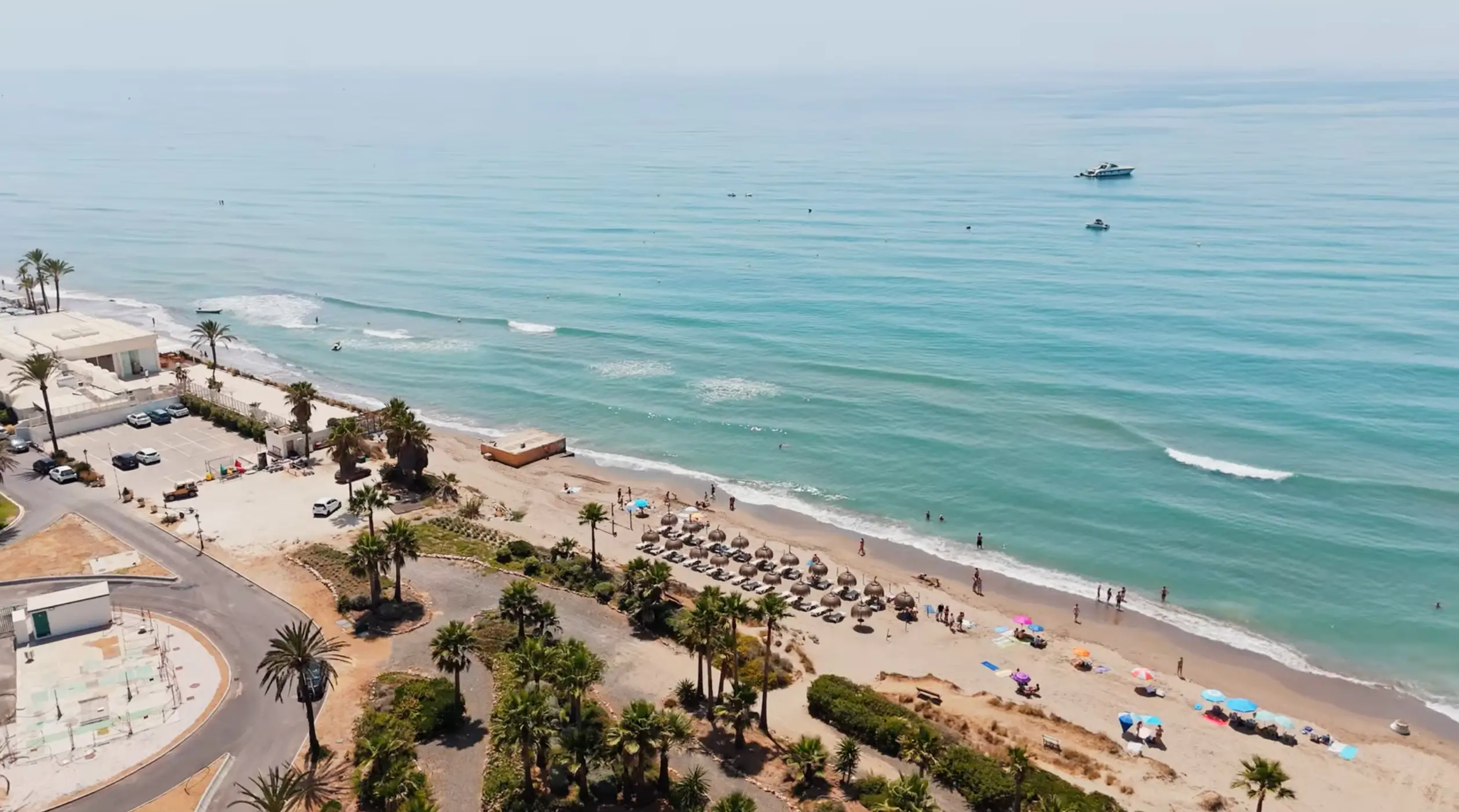 Los Monteros Marbella beach promenade