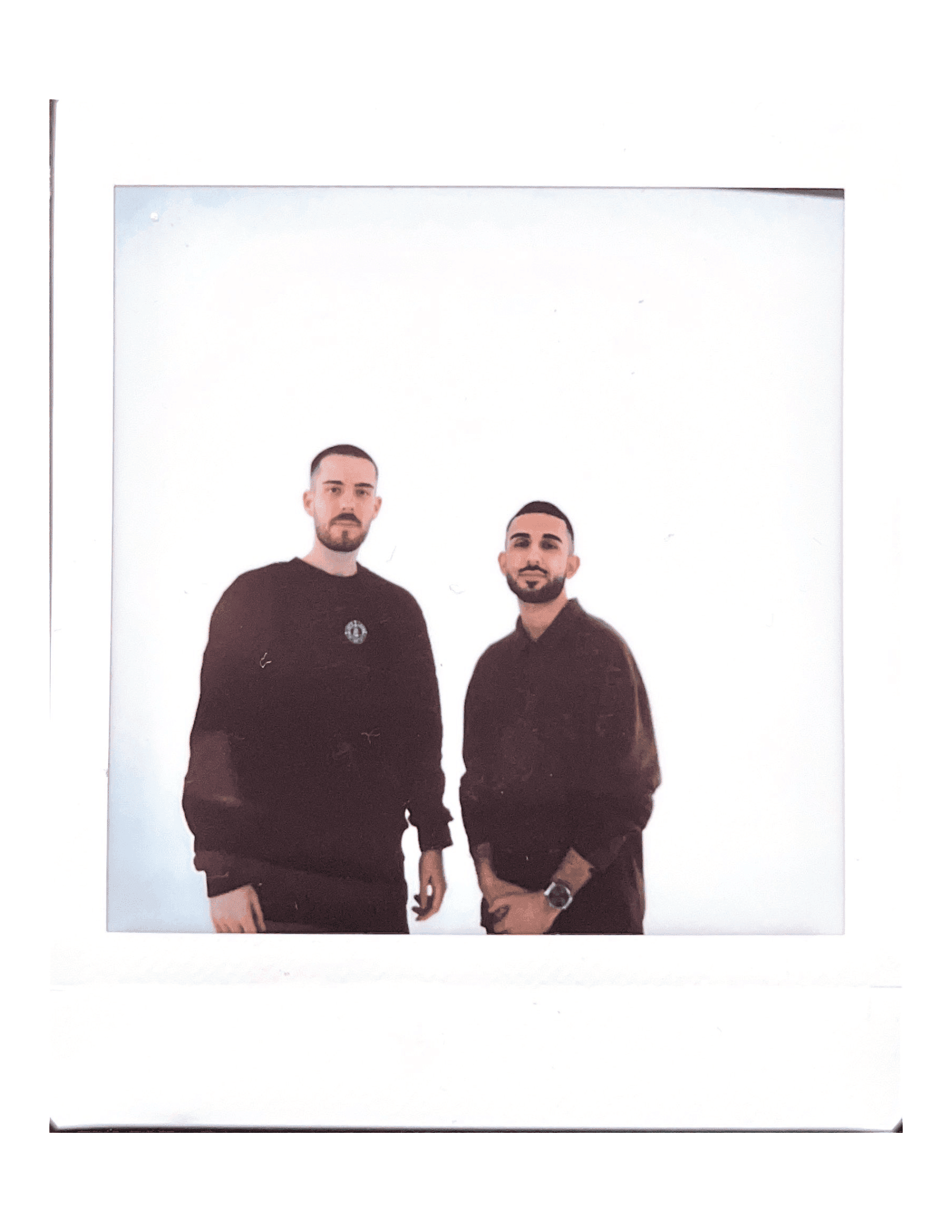 Daniel Fuchs und Deren Tan Polaroid