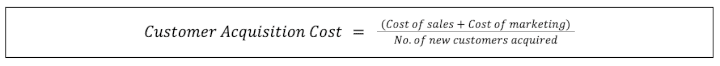 customer acquisition cost conversion