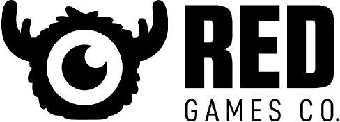 Red Games Co. logo - red monster and text
