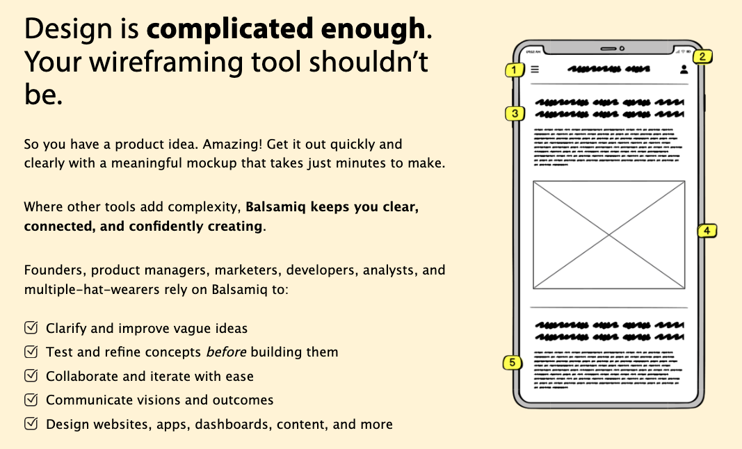 Wireframes guidelines
