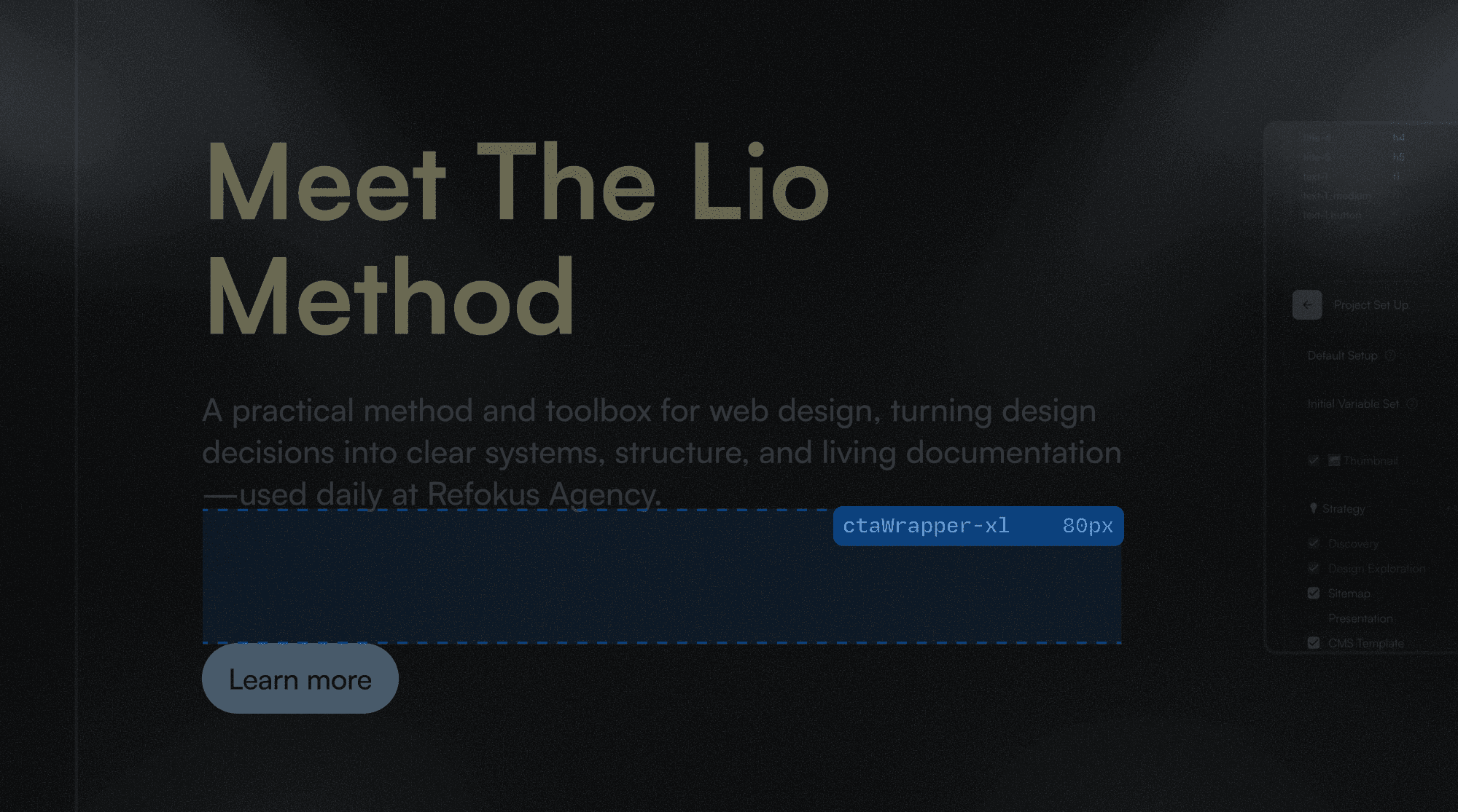component spacing example