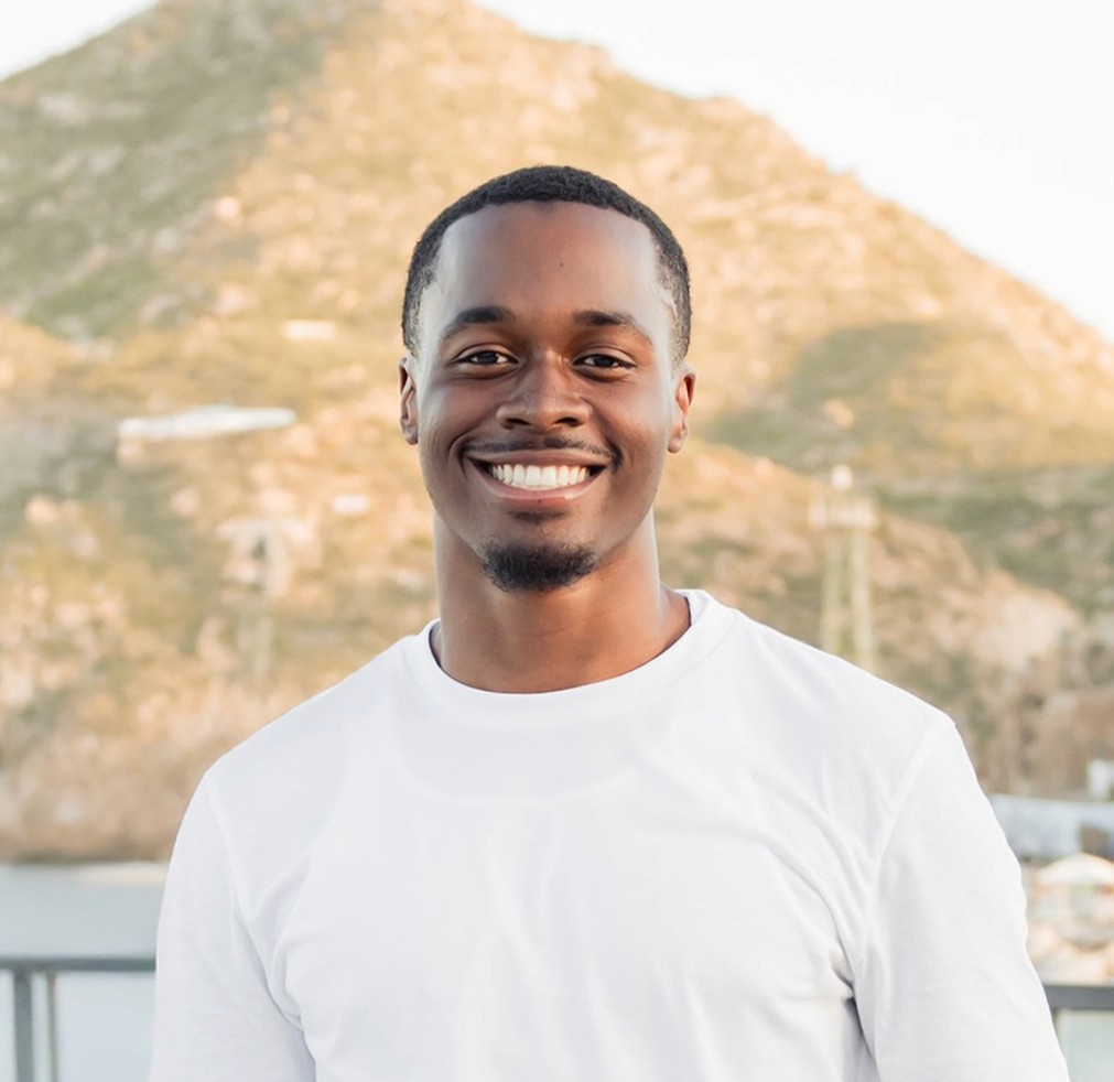 Portrait of portfolio creator – front view