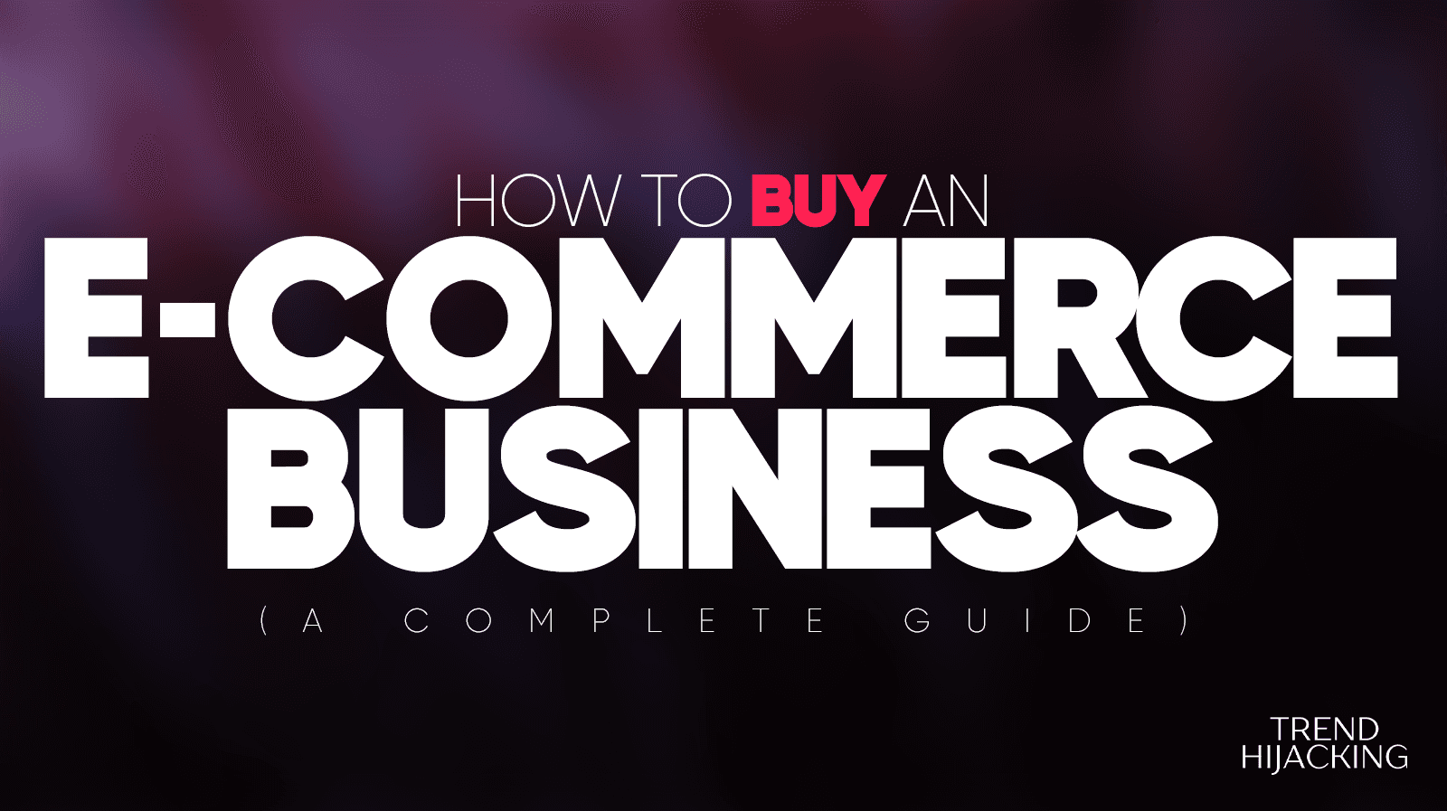 buy an ecommerce business