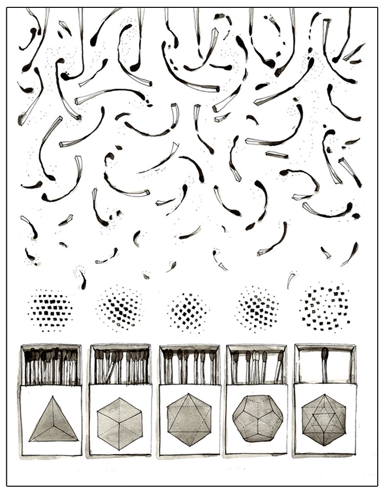 herd of sheep on road painting