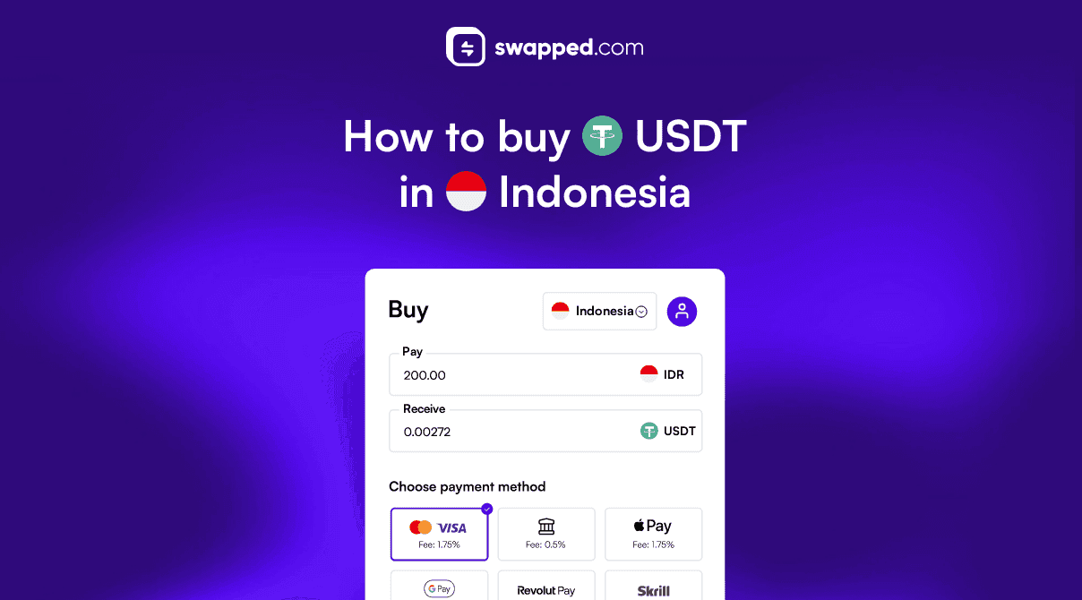 How to buy USDT (USDT) in Indonesia with IDR
