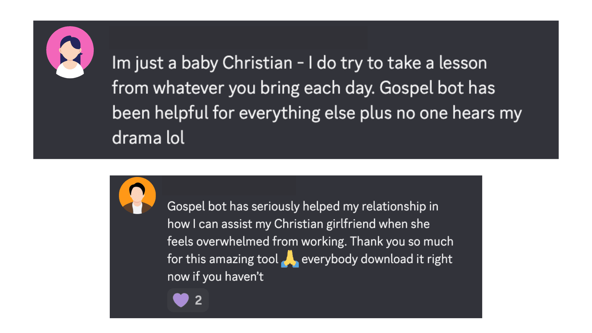 COTH Testimonials