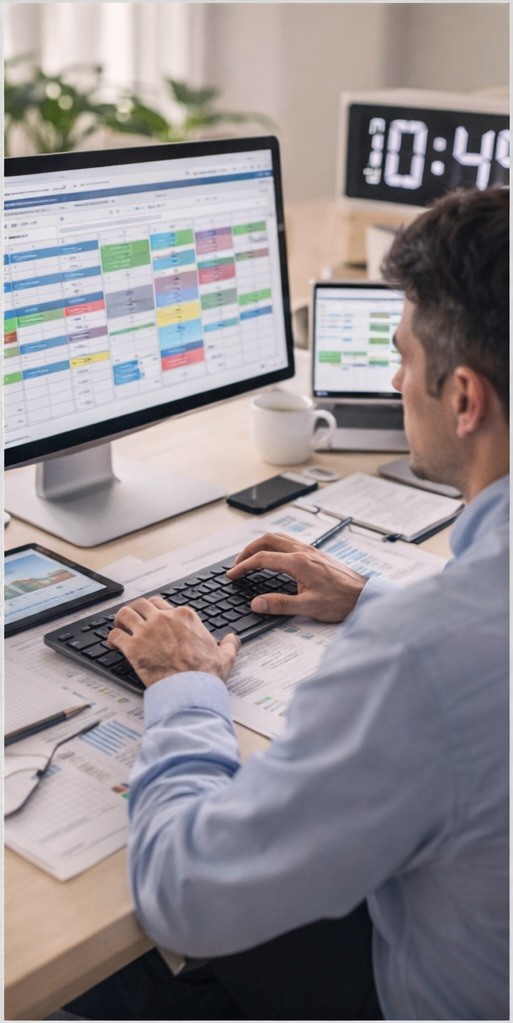 Dynamische Preis- und Belegungsanalyse für Kurzzeitvermietung am Desktop