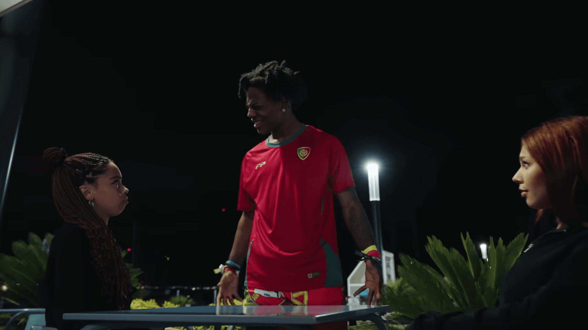 sunloungers fronting buildings near mountain