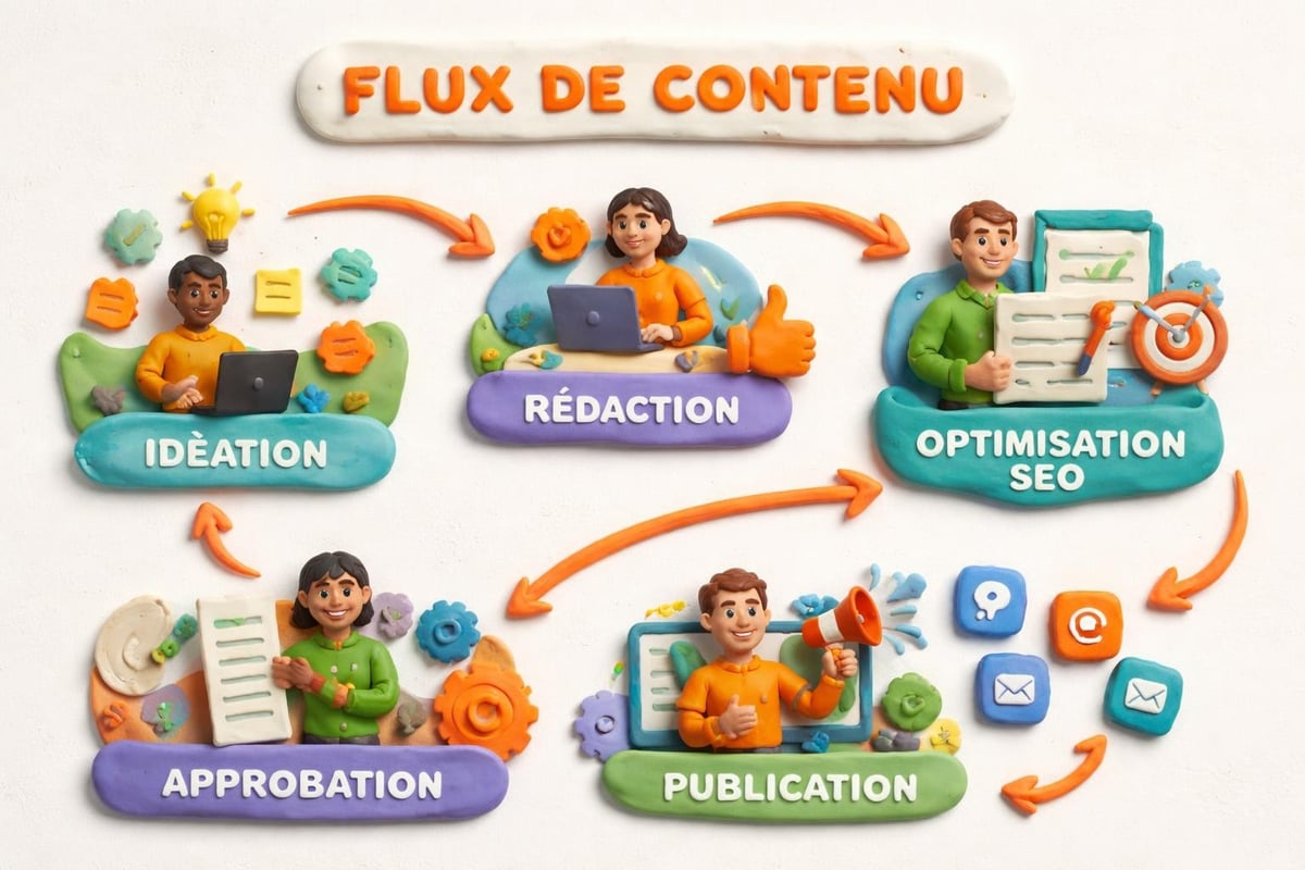 Workflow de gestion de contenu