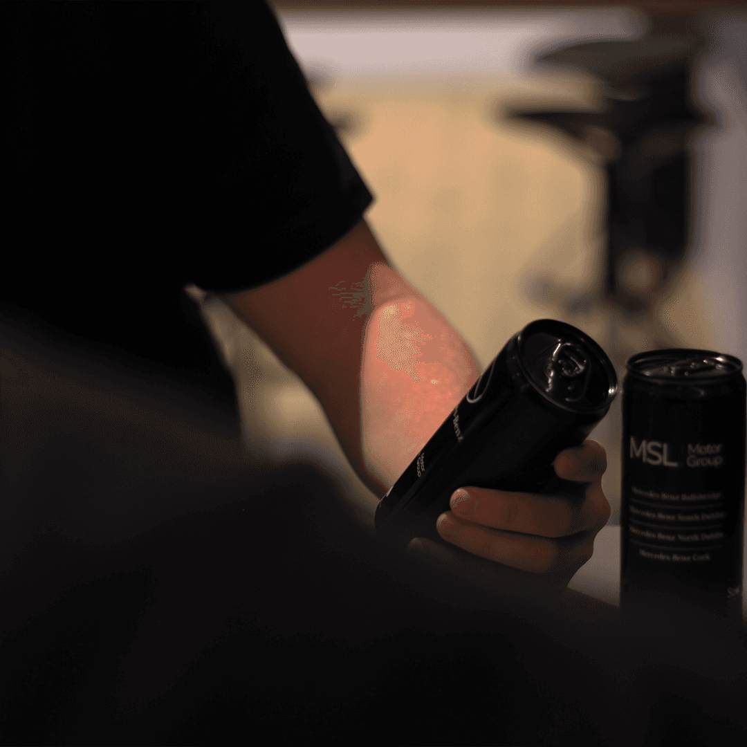 mercedes branded water