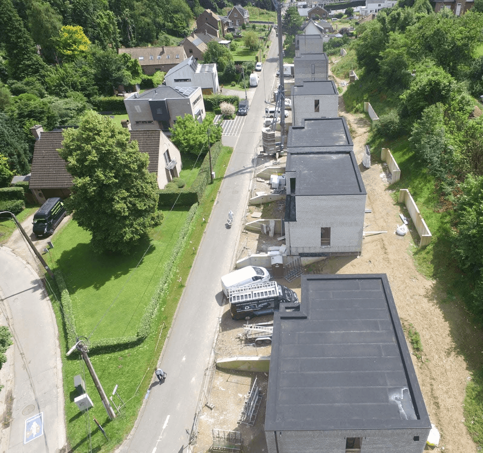 Afgewerkt dakproject door Dakwerken Antony