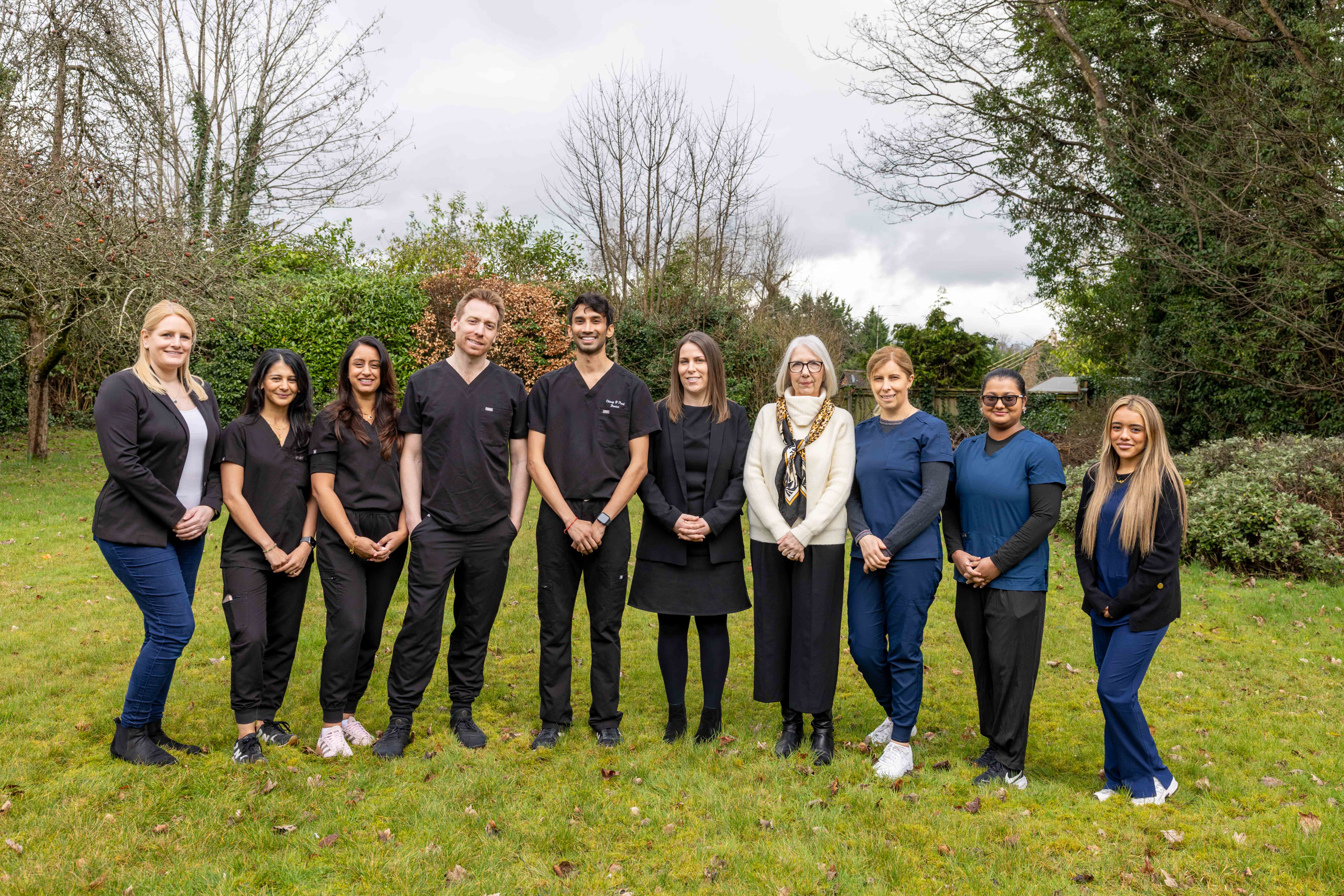 a dentist working on a patient