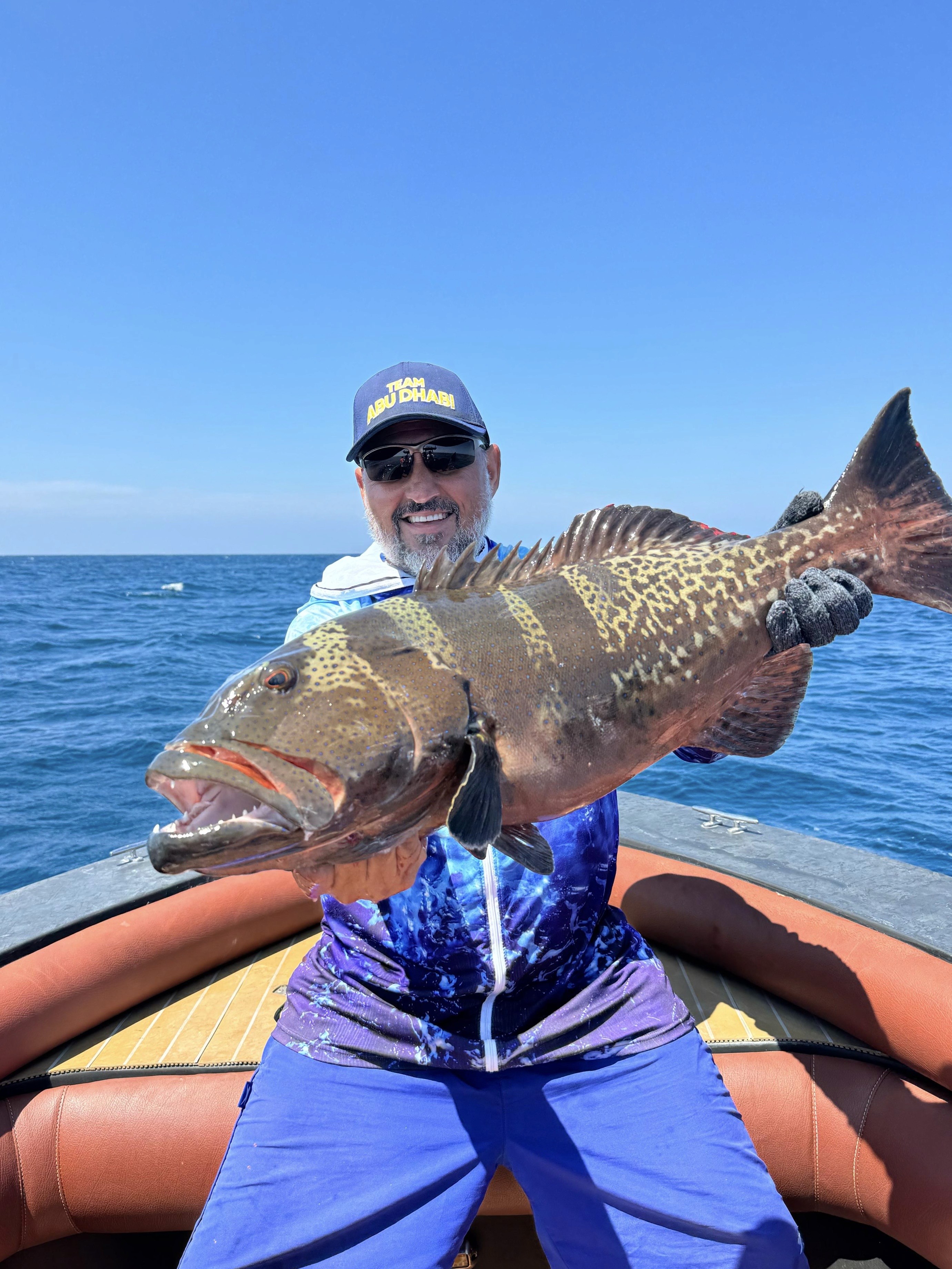 Coral trout fishing in Maldives