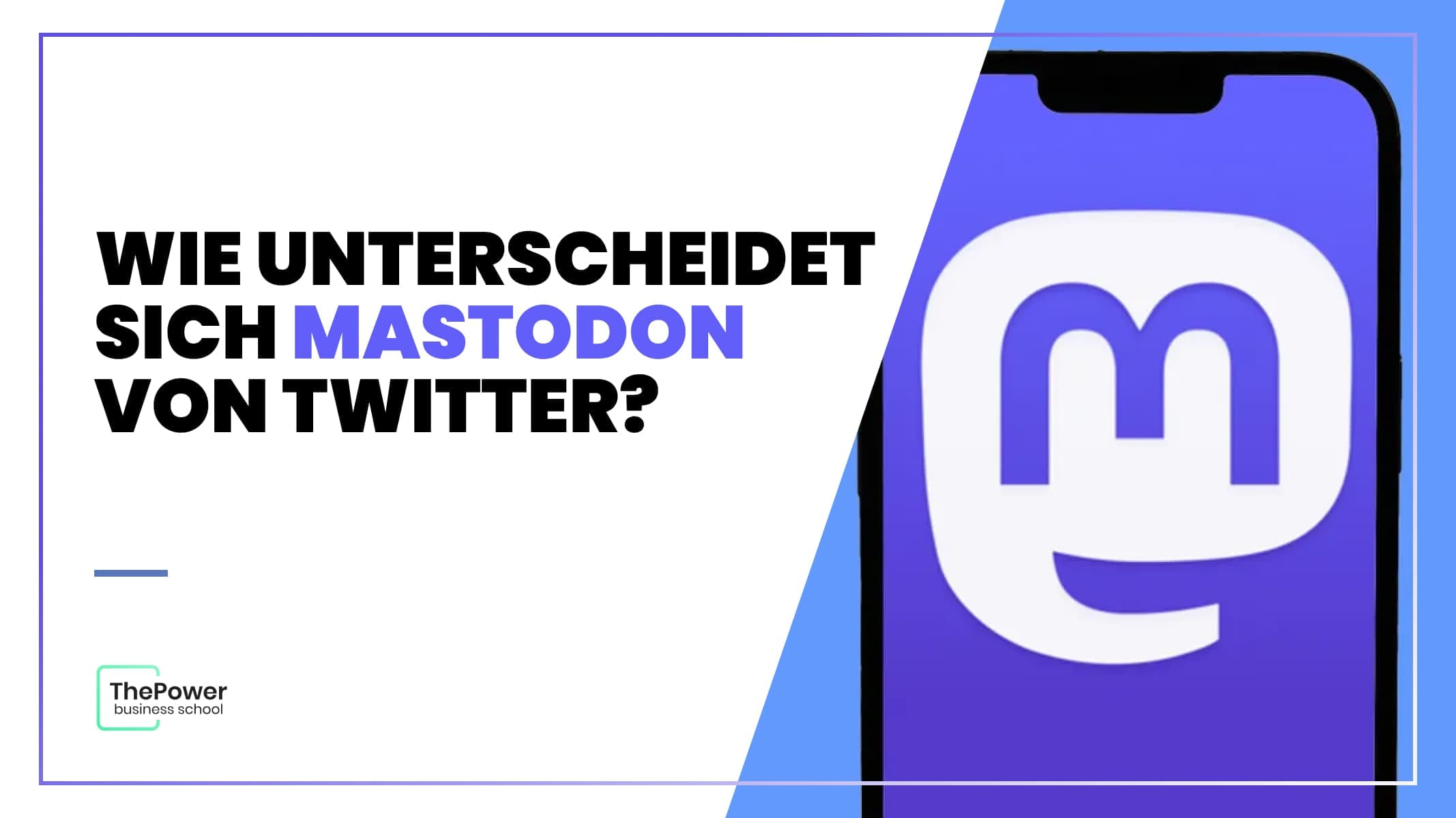 Wie unterscheidet sich Mastodon von Twitter?