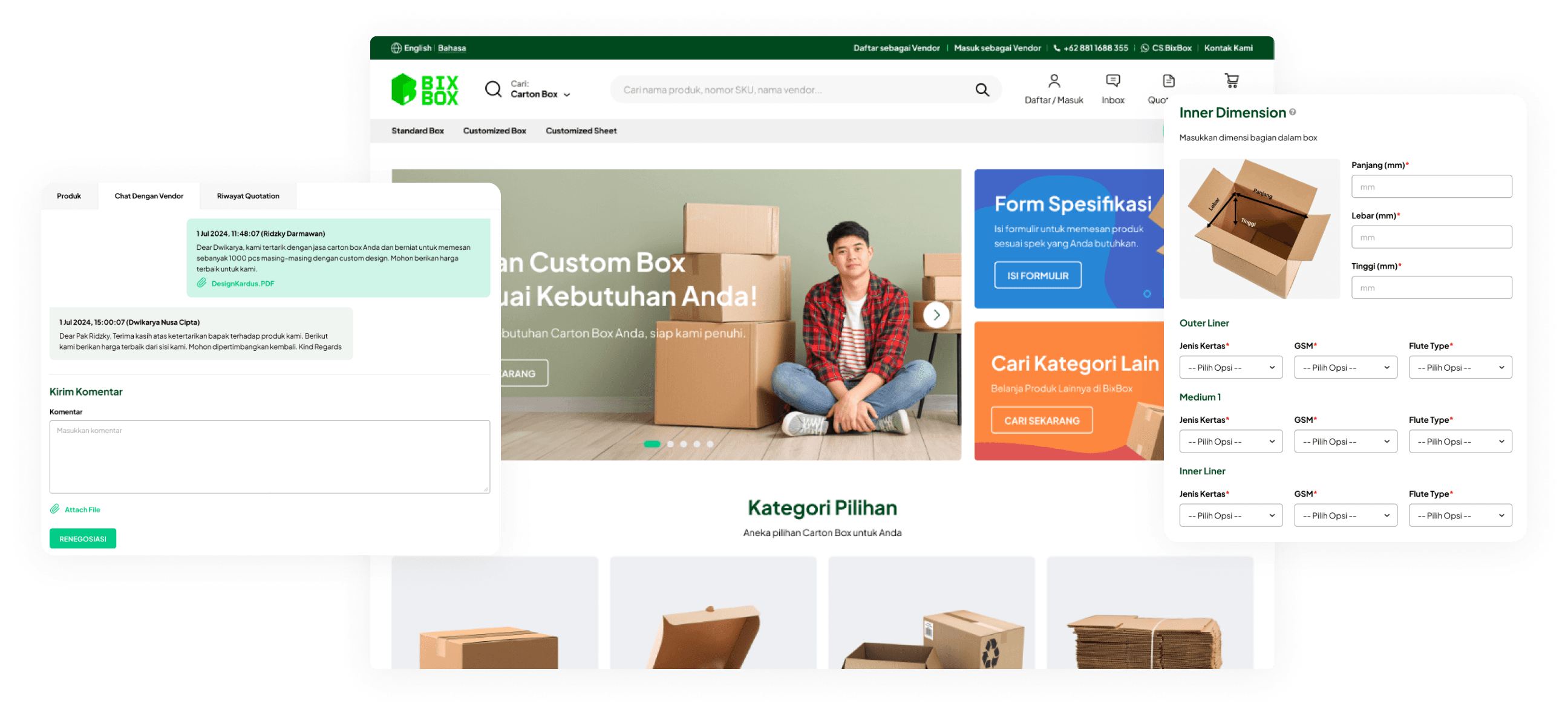 Bixbox mockup