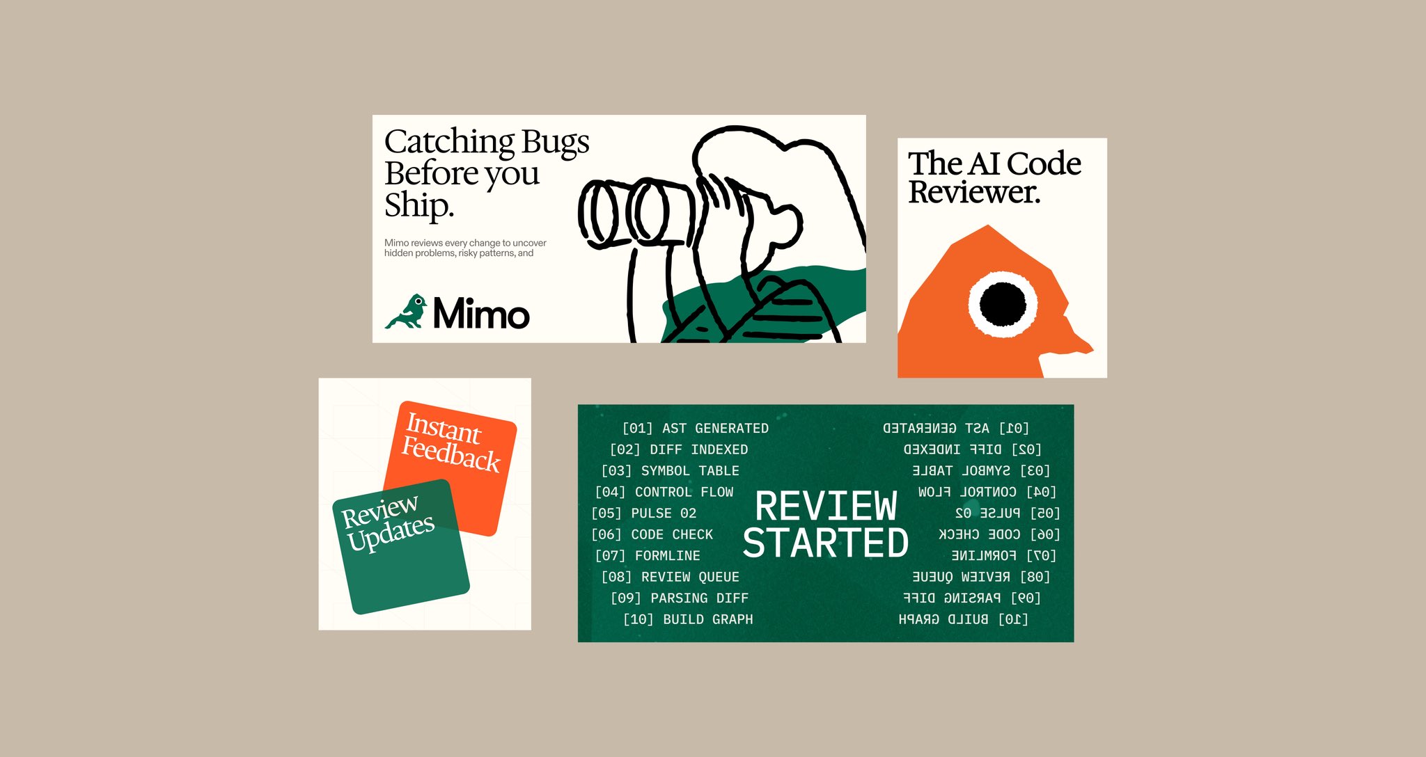 A Frontier AI Research Lab Past - Branding snippets