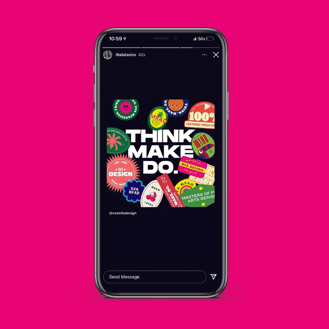think make do. Instagram post screenshot
