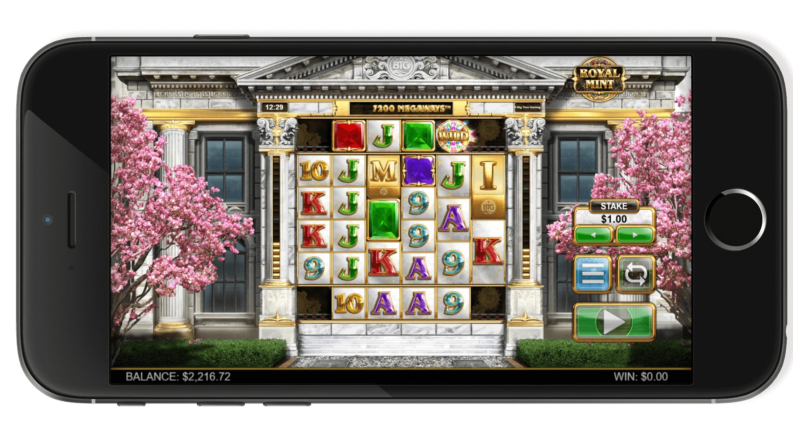 Royal Mint - base game Big Time Gaming