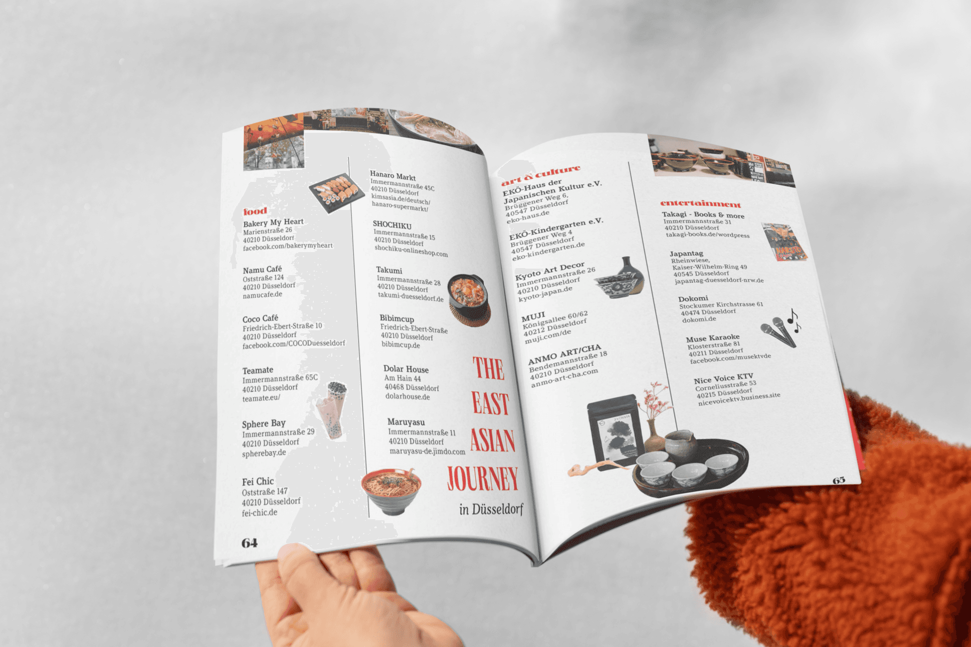 thedorf magazine presentation