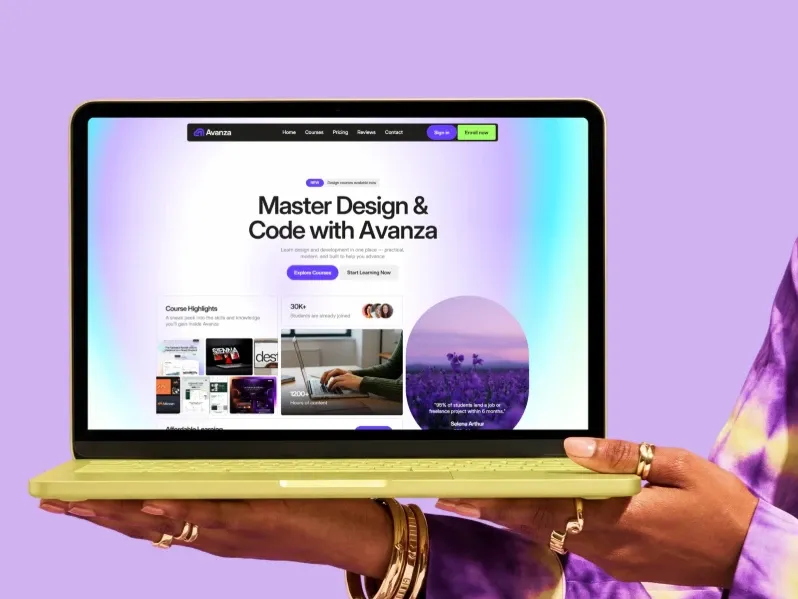 Avanzaa Framer Education Template