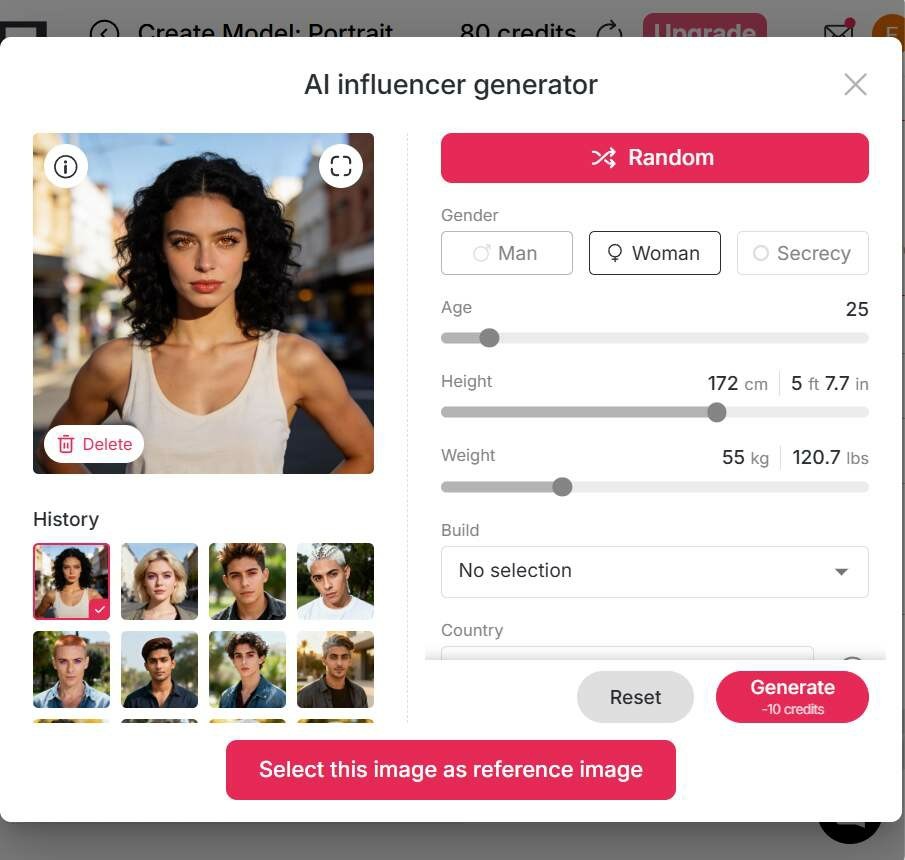 create ai influencer by InVideo AI Features