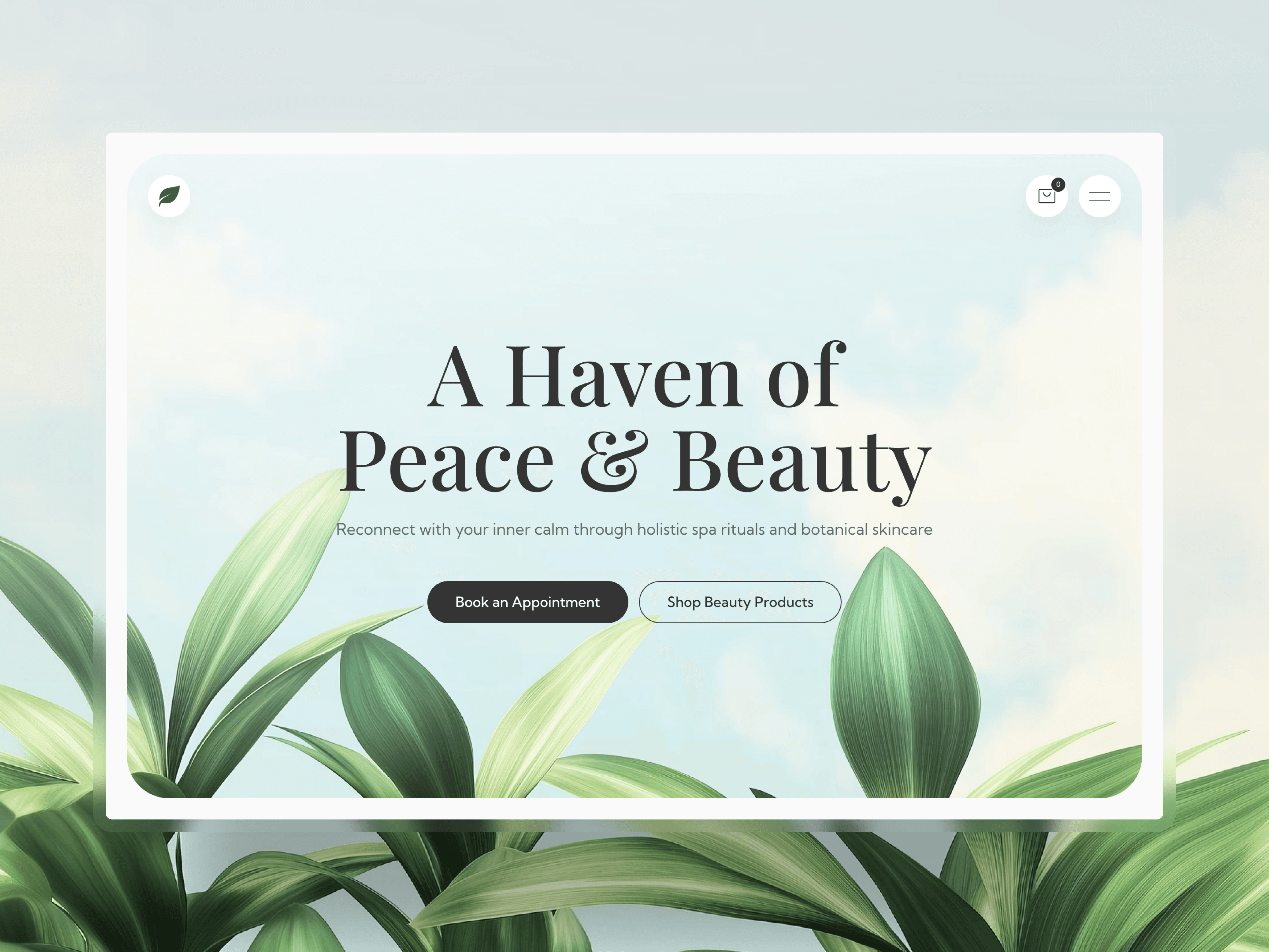 Quomi Screen on a desktop