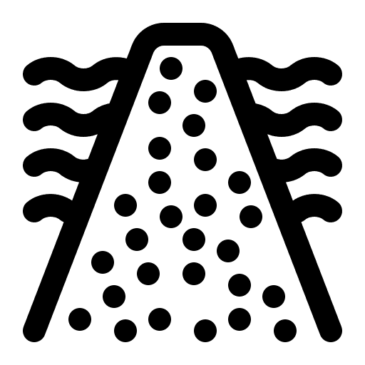 concrete curb icon