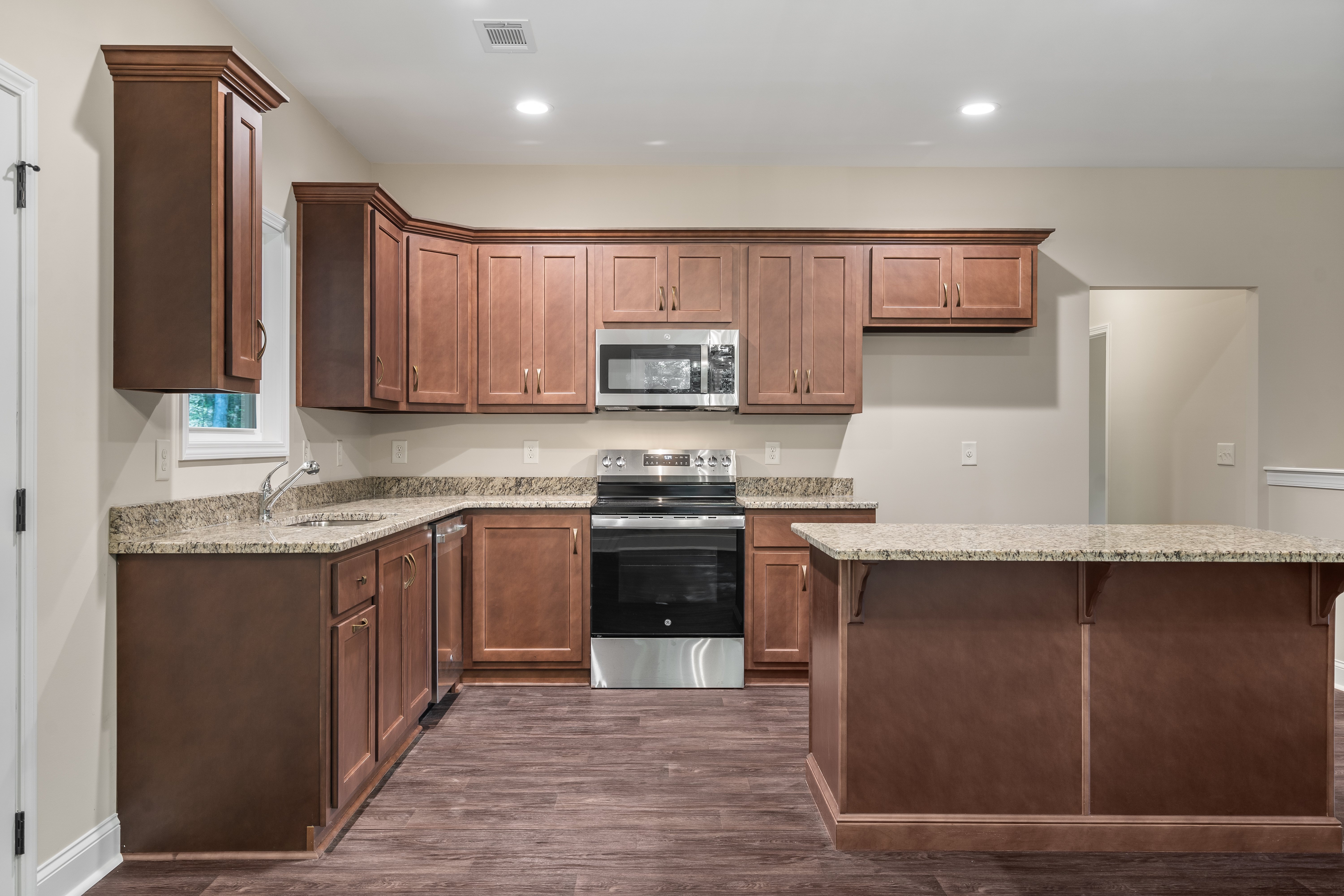 Custom Bathroom with walk-in shower and double vanity in GA,TN,NC, and SC