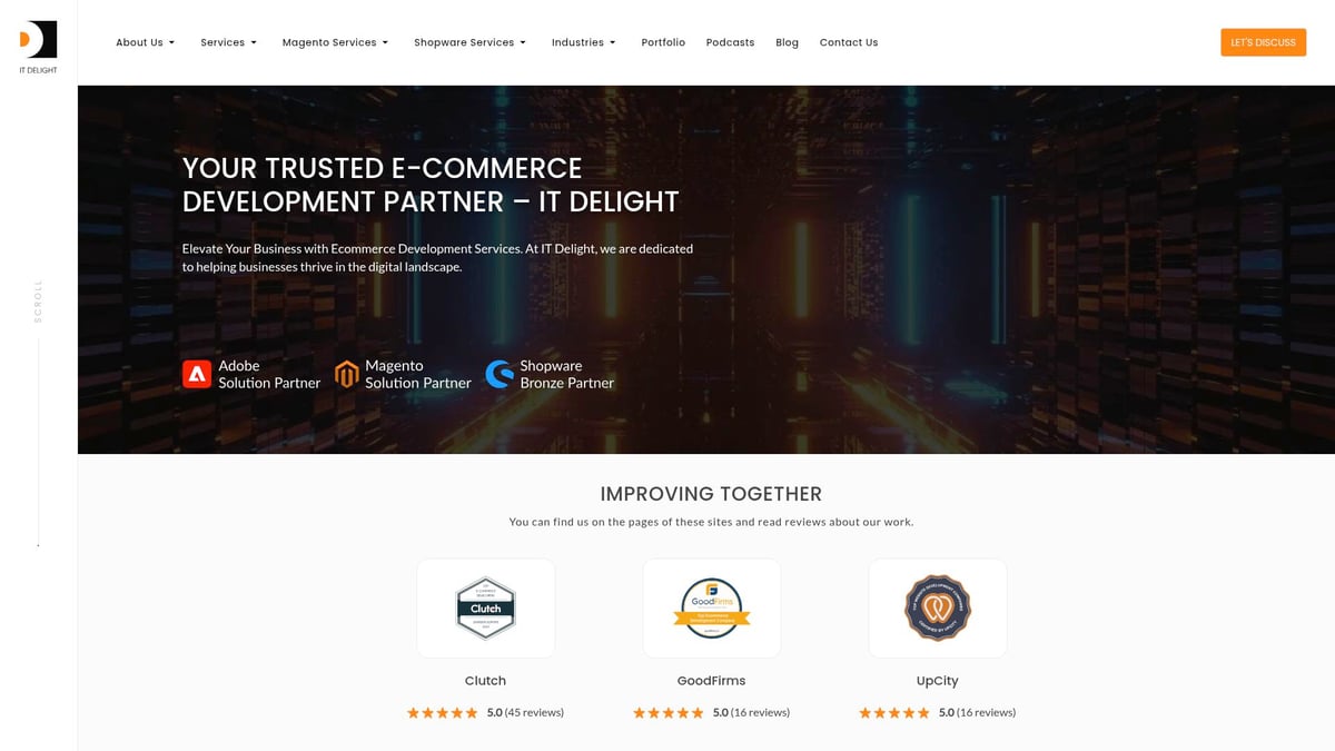 7 Essential Ecommerce Website Development Company Picks for 2025 - IT Delight
