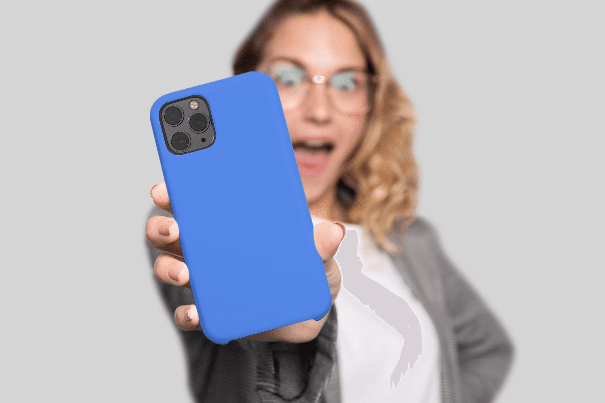 mockup de capa de celular