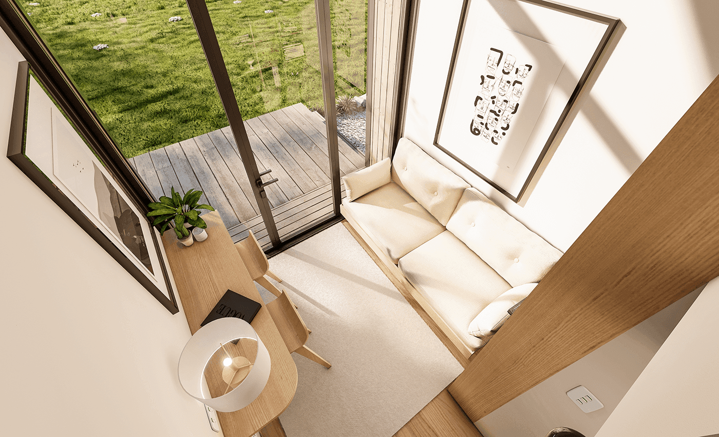 Tiny Haus tiny house interior