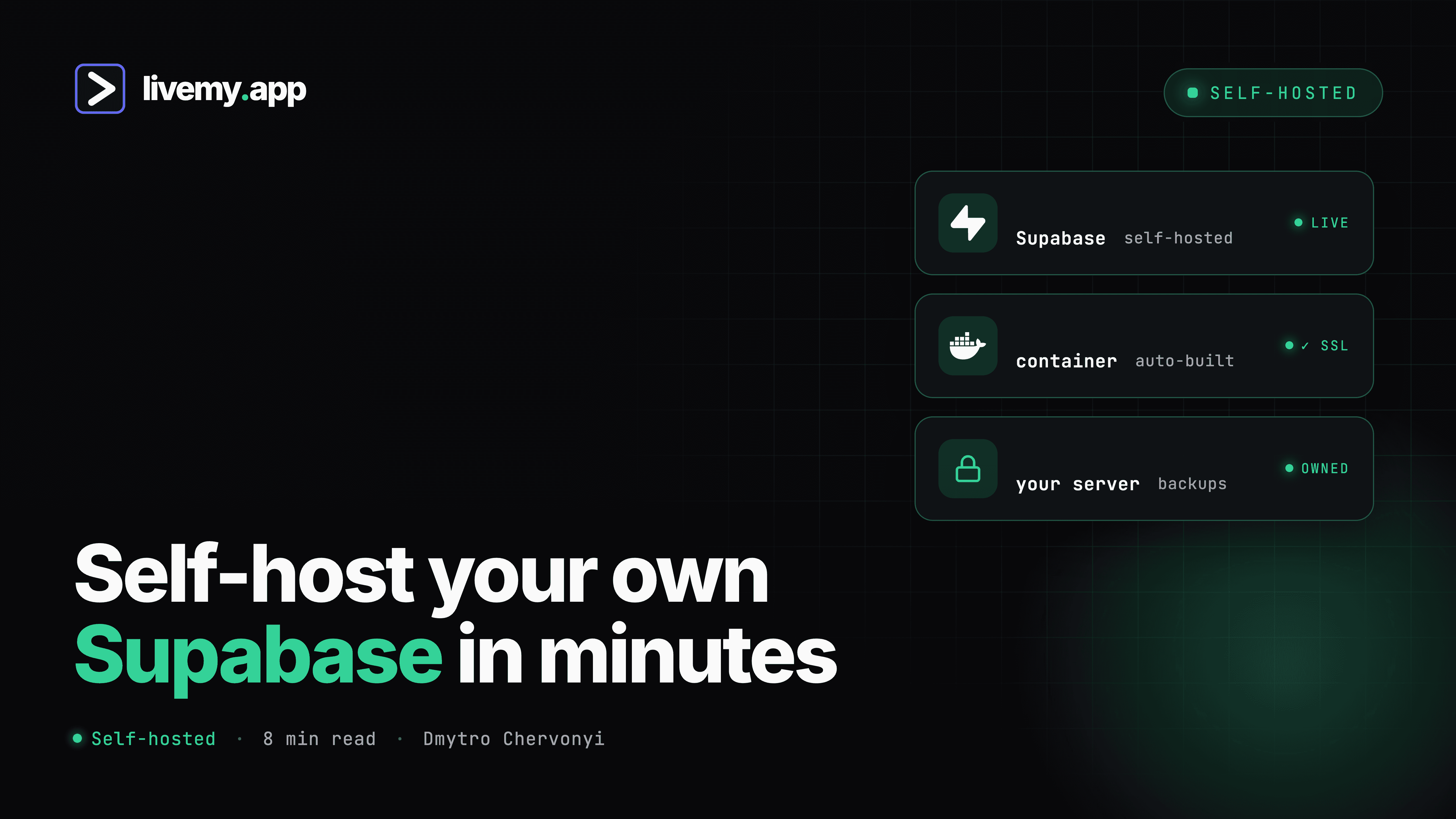 Self-host Supabase 2026: Docker setup, step by step