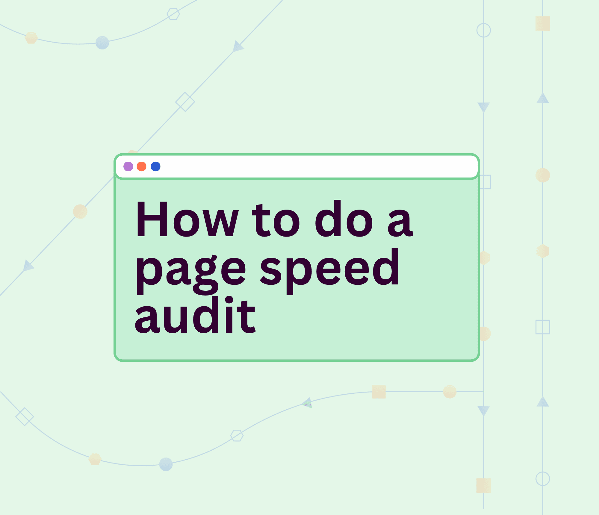 How to do a page speed audit