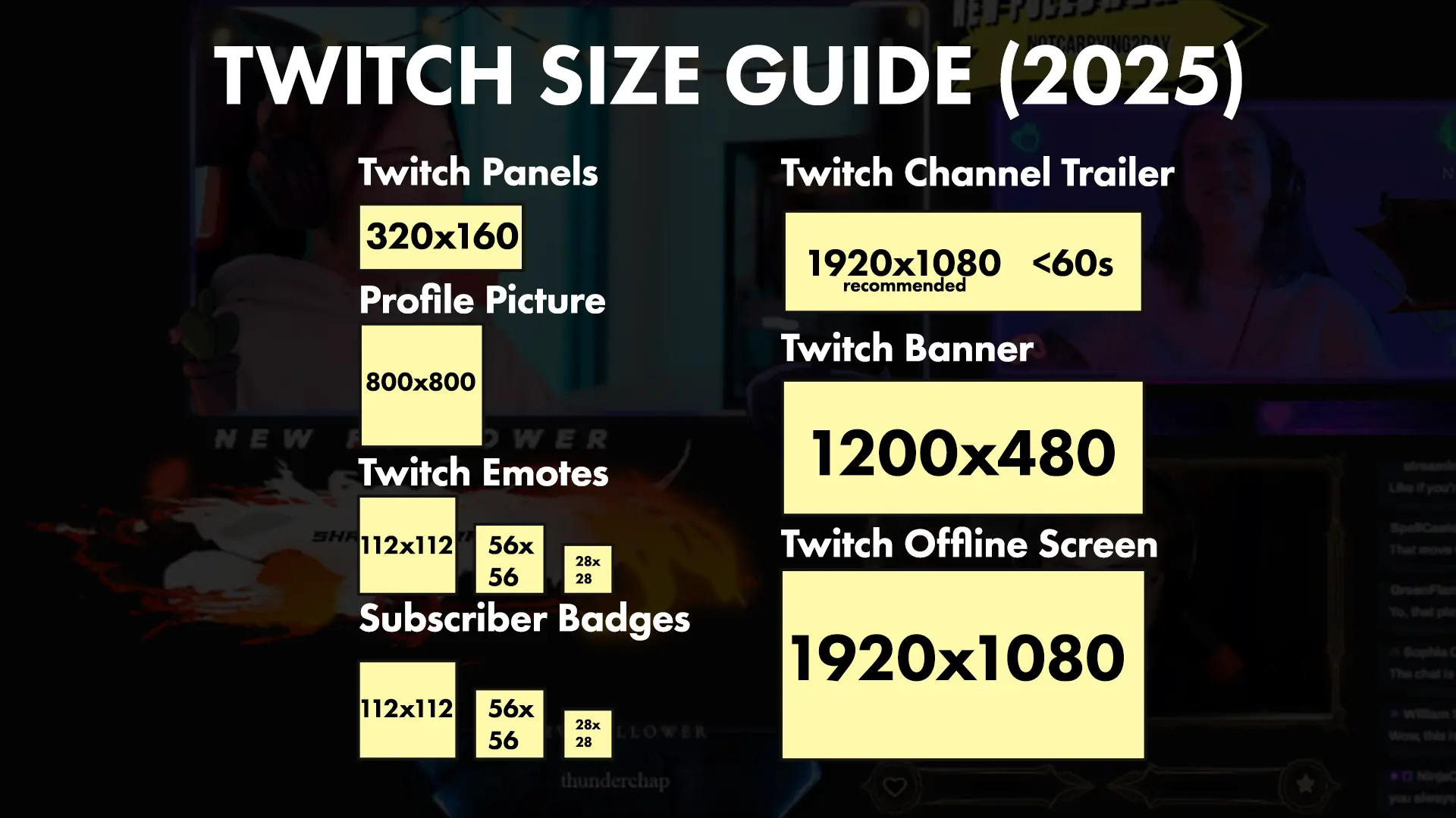 Twitch Panel and Graphics Definitive Guide (2025)