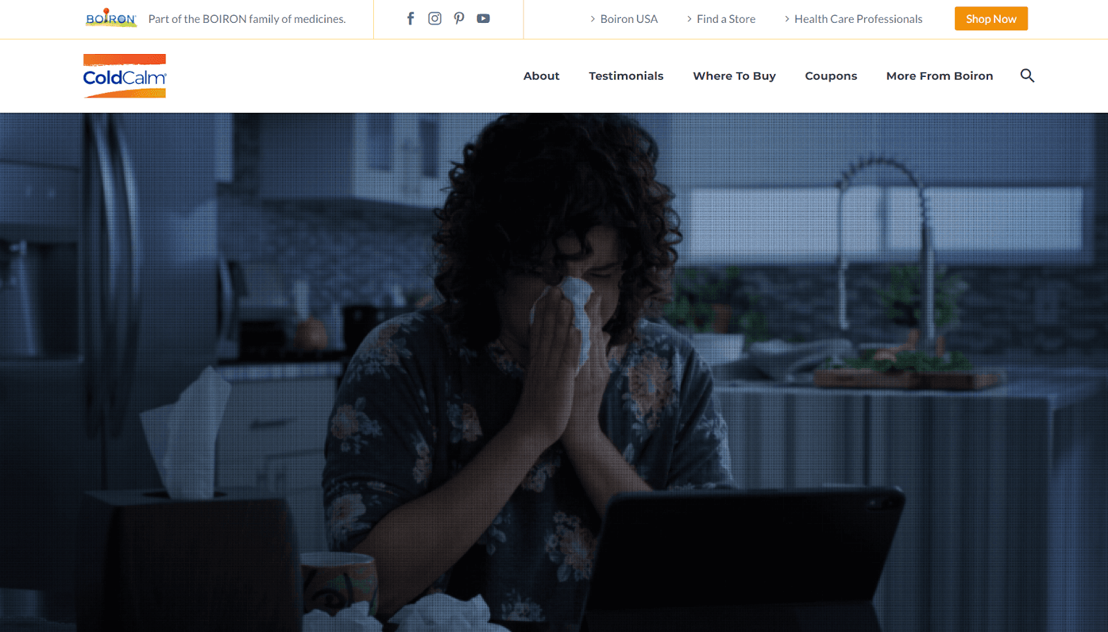 ColdCalm Homepage
