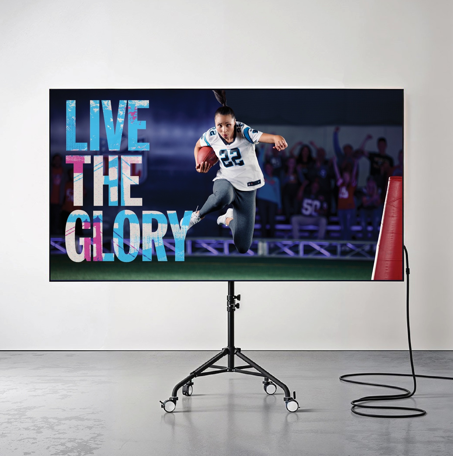Stacked pink and red glass cosmetic jars on white—minimal skincare packaging display.