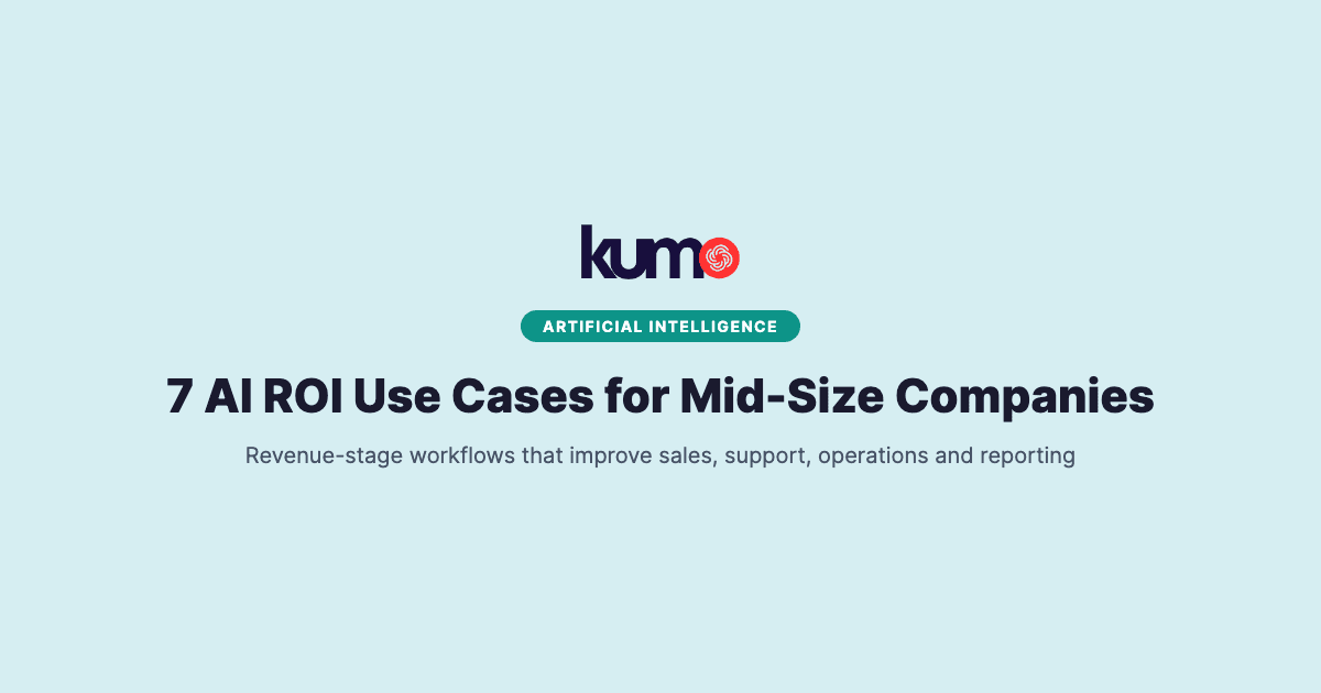 7 AI ROI Projects for Mid-Size Companies 