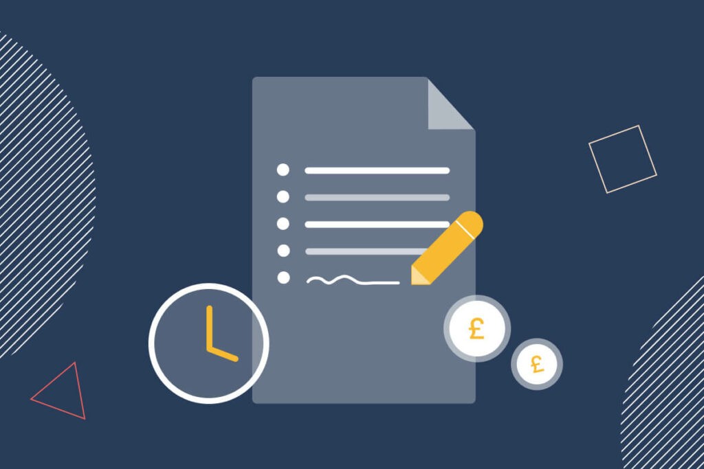 Illustration of project scope document