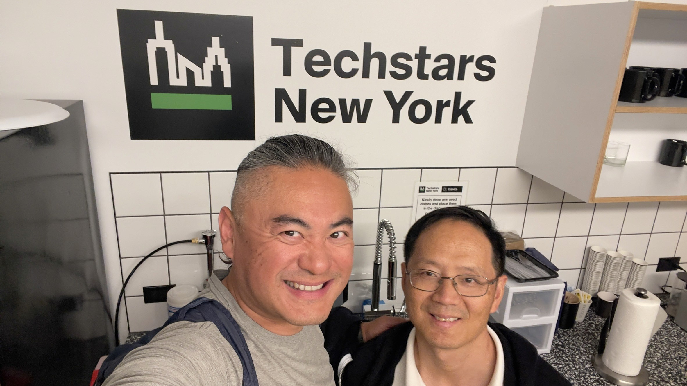 Tim and Sam at Techstars New York City - Fall 2024