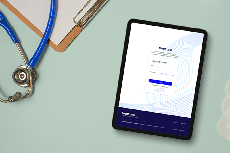 Medtronic Prior Authorisation Portal