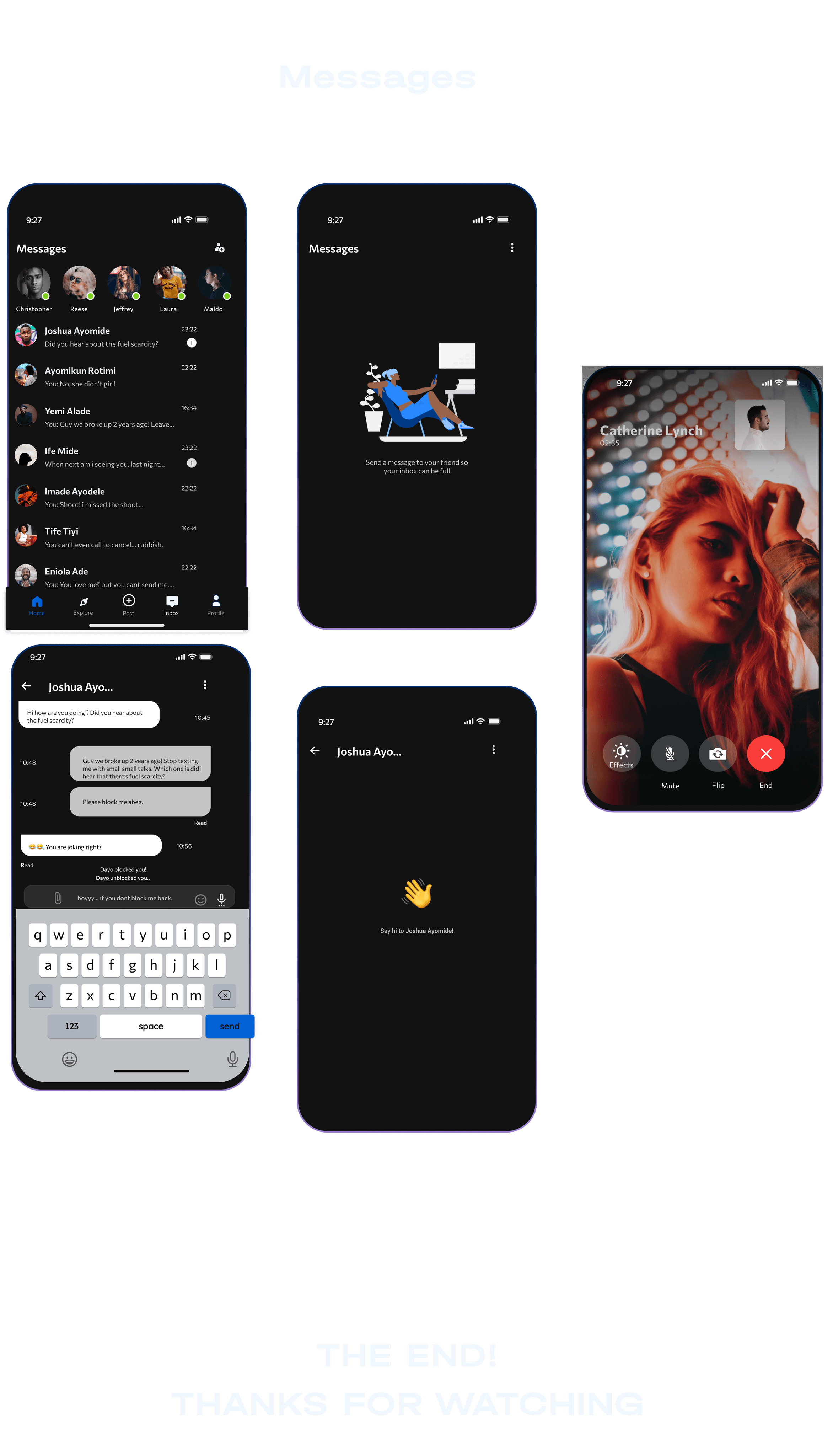 Phone mockup with the app details page