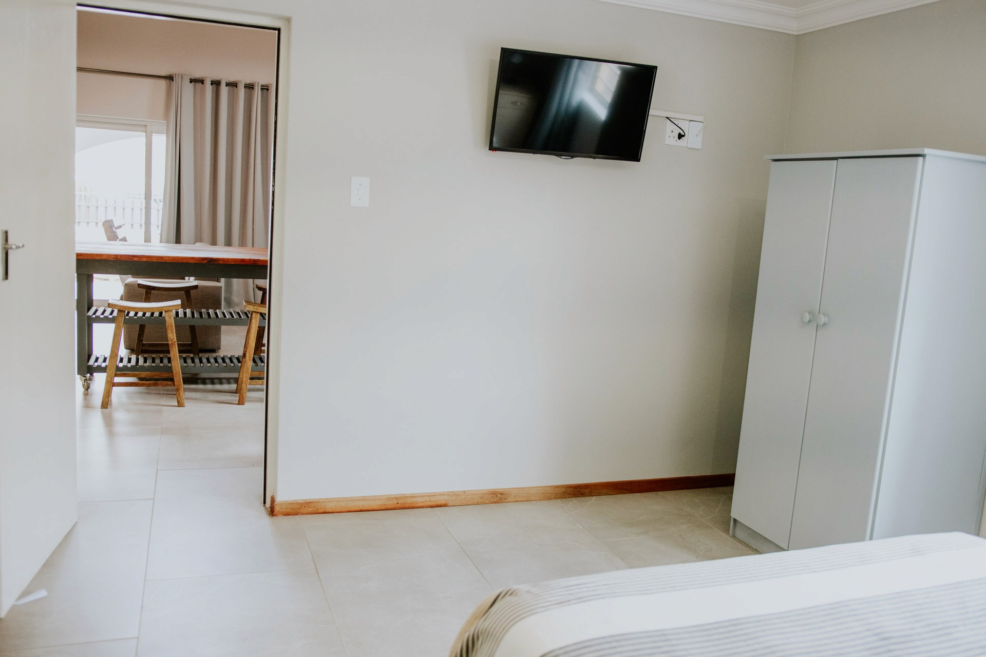 beauty products on a green background