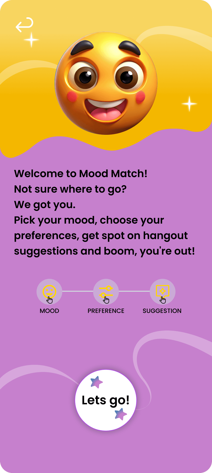 Guide screen