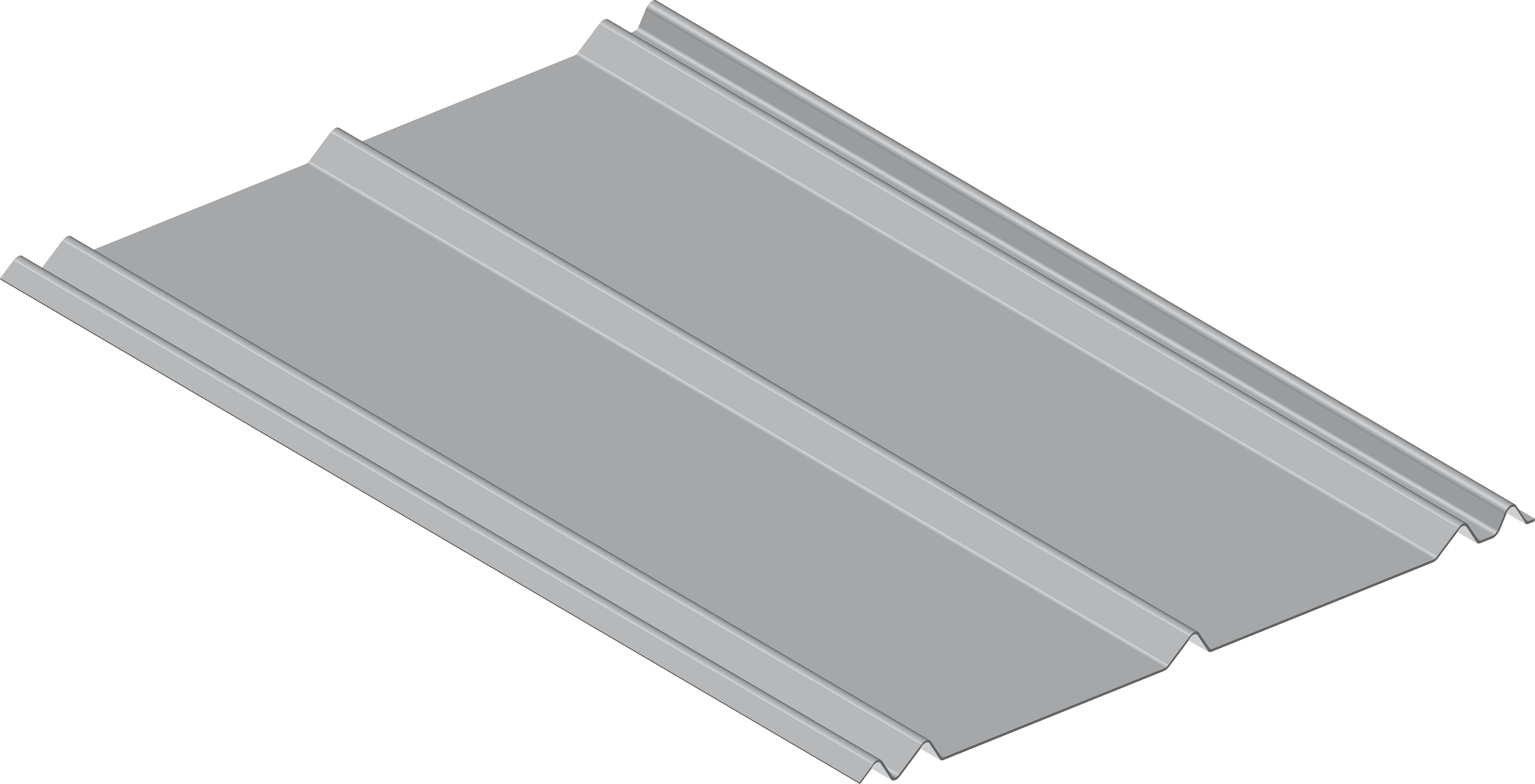 Metal Sales 5V-Crimp panel rendering.